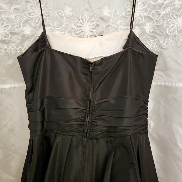 LAST CHANCE!  RARE Vintage Tuxedo Dress! 9 - Picture 8 of 15